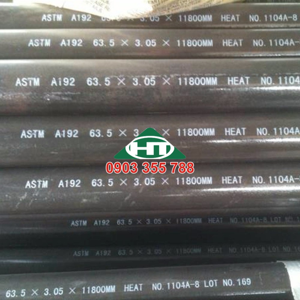 THÉP ỐNG ĐÚC TIÊU CHUẨN ASTM A192